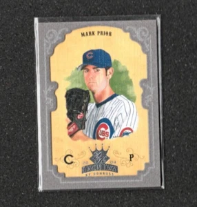 #D /100 MARK PRIOR 2004 Diamond Kings FRAMED SILVER #36 Chicago Cubs NR-MINT - Picture 1 of 2