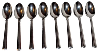 8 cucharaditas cubiertos de acero inoxidable Pfaltzgraff Radients 6" Foto 1 de 3