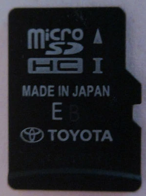 OEM original fits all Toyota Navigation Micro SD Card 86271-0E182 862710E182 - Image 1 of 2