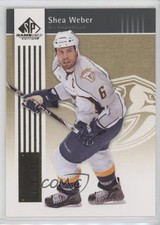 2011-12 SP Game Used Edition Gold /100 Shea Weber #55