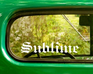 2 SUBLIME BAND DECAL Bogo Stickers For Car Truck Window Bumper Rv Laptop - Picture 1 of 1