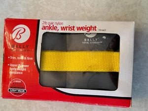 Bally Total Fitness 2 Pfund Paar Nylon Knöchel/Handgelenk Gewicht - Bild 1 von 6