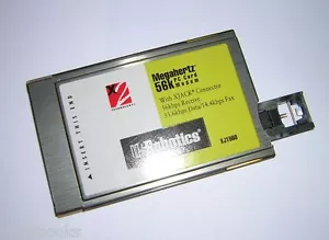 US Robotics Megahertz 56k X2 PCMCIA Modem PC Karte mit XJACK XJ1560 - Bild 1 von 1