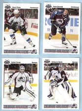 2009-10 Russian Bear Retro Colorado Avalanche Team Set (7)