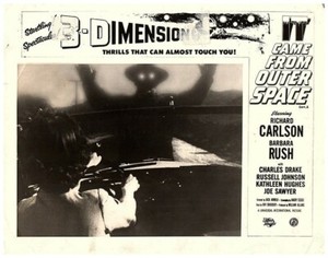 It Came From Outer Space Original Lobby Card Barbara Rush Ford Crestline Alien