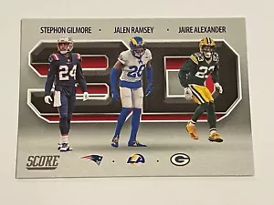 2021 Panini Score Football 3D - Jalen Ramsey - Los Angeles Rams - Picture 1 of 2