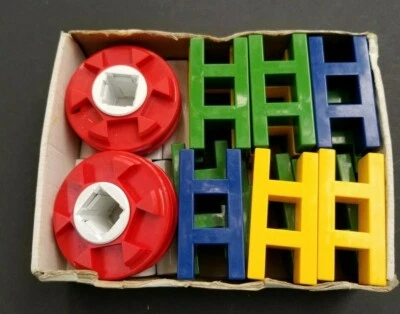 IMAGIN-IT Building Set Parts Johnson & Johnson Child Development W. Germany Toy - Image 1 of 4