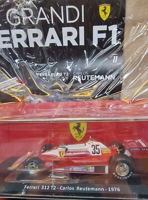 Le Grandi Ferrari N11 " 312 T2- Carlos Reutemann-1976" 1:24 Nuova - Immagine 1 di 4