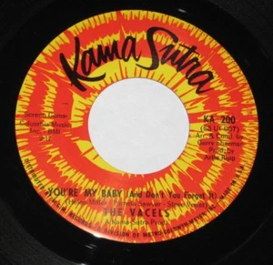 The Vacels 7" 45 HEAR GARAGE ROCK SOUL You're My Baby KAMA SUTRA Hey Girl Stop - Imagen 1 de 2