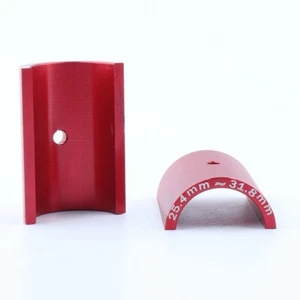 Bike Cycling Threadless Stem Shim Adapter 1 Inch / 25.4Mm To 1-1/4 Inch /31.8mm - Picture 1 of 24