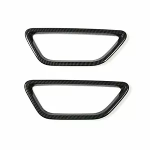2015-2021 Ford Mustang GT Power Seat Adjust Surround Trim CARBON FIBER - Picture 1 of 1