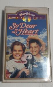 So Dear to My Heart VHS Disney Clamshell Masterpiece Classic 