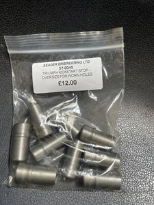 TRIUMPH KICKSTART STOP - OVERSIZE FOR WORN HOLES - Picture 1 of 1