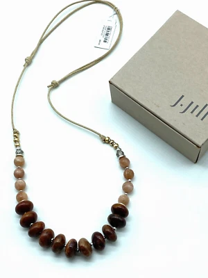 J.Jill ~ NUEVO Precioso Collar de Cuentas Highland Horizon ~ Nuevo con Etiquetas (2W11) Foto 1 de 4