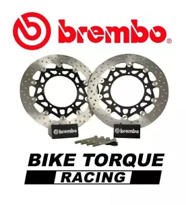 Triumph 765 R & RS Street Triple 17> Brembo 320mm Front Brake Disc Upgrade Kit - Picture 1 of 1