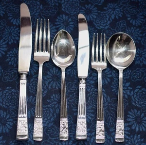 RODD BERKELEY Silver Plate 6 Piece SET for 1 Person - Cutlery - Picture 1 of 4