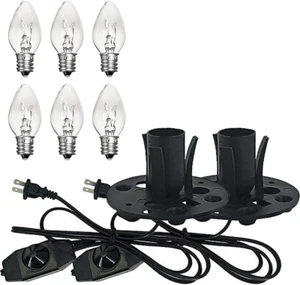 Himalayan Salt Lamp Cord, Dimmer Switch,Christmas Bulb,Salt Lamp Cord with Dimme - Picture 1 of 12