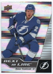 2015-16 Upper Deck Overtime Wave 2 Next in Line Rookie RC Pick Any