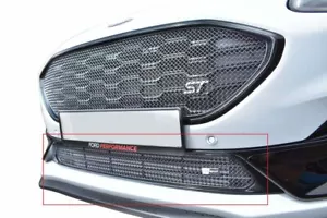 ZUNSPORT SILVER FRONT LOWER GRILLE for FORD PUMA ST 2020- ZFR87720 - Picture 1 of 1