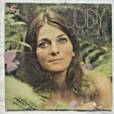 Judy Collins: Judy 1969 Elektra DS-500 Gold Label Santa Maria 1-A/1-A Press VG - Image 1 of 4