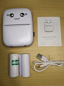 Mini Impresora Térmica de Bolsillo Bluetooth para Android e iOS - ¡Probada Funcionando! - Imagen 1 de 12