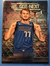2018-19 Panini NBA Hoops Luka Doncic RC We Got Next WGN-3 Dallas Mavericks
