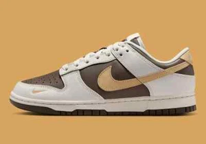 Nike Dunk Low Phantom/Sesame/Ironstone UK9/EU44 Unisex - HM9655-001 New - Picture 1 of 8