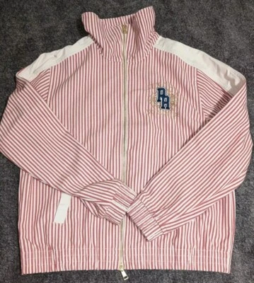 Chaqueta Puma x Rhuigi T7 Verano Rayas Cremallera Completa Roja Blanca Para Hombre Talla XL 620884-21 Foto 1 de 4