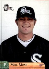 2003 Great Falls White Sox Multi-Ad 18 Mike Moat Longmont Colorado Baseball Card