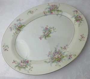 Haviland Limoges NY Apple Blossom platter 14" - Picture 1 of 3