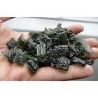 MOLDAVITE véritable tektite verte puissante - 100 % naturelle de République tchèque, chlum