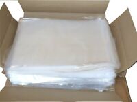 Clear Plastic Polythene Food Grade Bags 120g 250g and 500g Dispenser Boxed