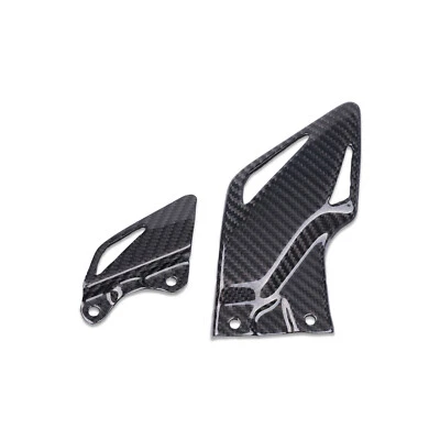 Placas de talón NTU 2008-2019 Honda CBR1000RR - fibra de carbono real 2009 2010 2011 2012 Foto 1 de 4