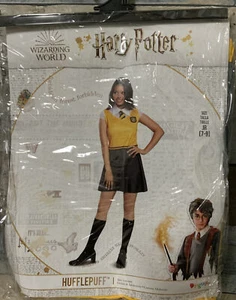 ⚡️Womens Harry Potter Hufflepuff Hogwarts Halloween Costume Uniform (JR. 7-9) - Picture 1 of 2