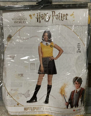 ⚡️Womens Harry Potter Hufflepuff Hogwarts Halloween Costume Uniform (JR. 7-9) - Image 1 of 2