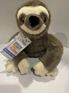 Ecopals 9 Zoll Faultier Plüsch Neu mit Etikett Wildlife Artists 2021-20792NA - Bild 1 von 16