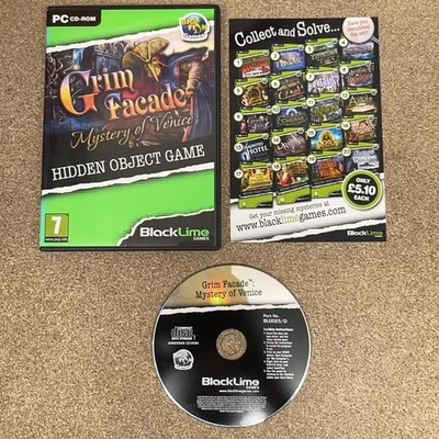 Grim Facade™ Mystery of Venice (XP/Vista - Black Lime Games) [Complete] - Image 1 of 4