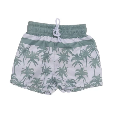 Shein, Badeshorts, Größe: 74, sa240120655263001, Grün/Weiß, Polyester #tj8 - Bild 1 von 4