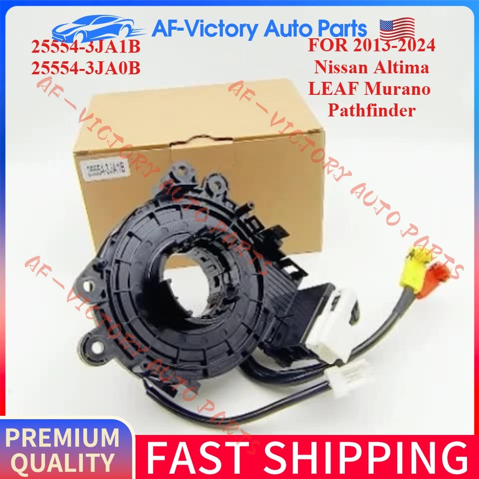 NUEVO resorte de reloj con calefacción 25554-3JA0B apto para 13-24 Nissan Altima LEAF Murano Foto 1 de 4