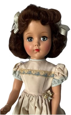 Vintage 1950’s R&B Nancy Lee Doll 17" Arranbee Hard Plastic Hangtag Nanette - Image 1 of 4