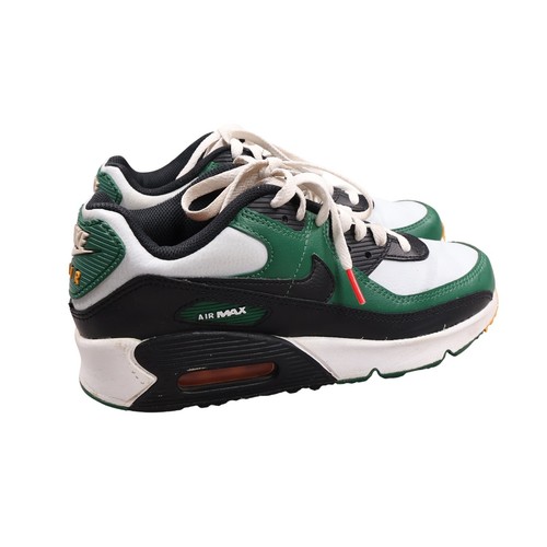 Nike Air Max 90 Sneakers Scarpe Sportive Ammortizzate Verde Bianco Bambini Ragazzi 6 5Y