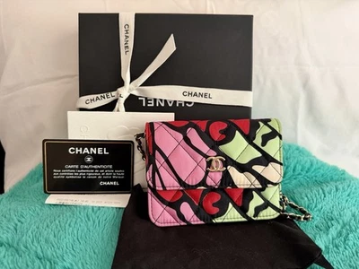 Bolso Chanel Mini Rectangular con Solapa Edición Limitada Gráfico Multicolor Foto 1 de 4