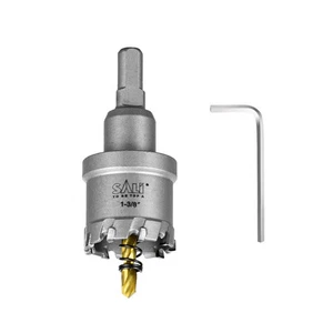 1-3/8 Zoll (35 mm) TCT Lochsäge Kit Hartmetallbestückt Lochsäge Bohrer Bit mit... - Bild 1 von 9