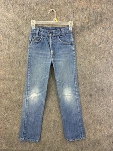 Vintage Levis 316 Orange Tab Jeans Kids Size 10 - 100% Cotton Made in USA - Picture 1 of 10