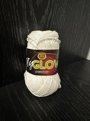 Lion Brand DIY Glow Yarn-Natural - Image 1 of 2