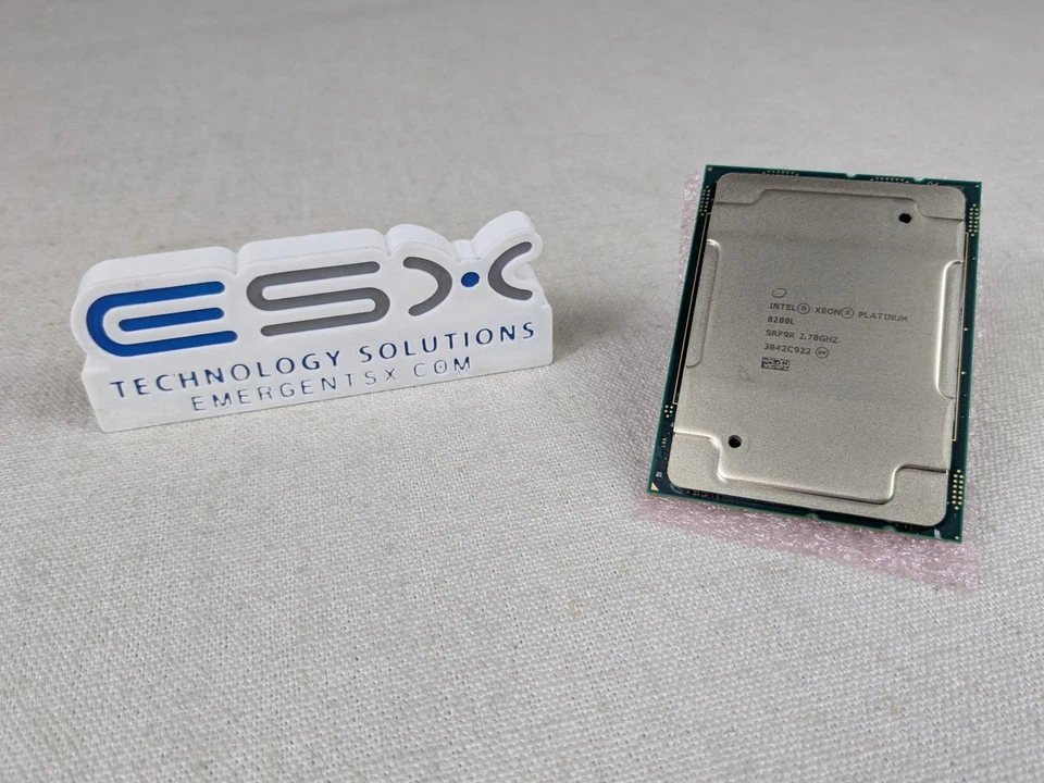 Intel Xeon 28-Core Platinum 8280L @ 2.7GHz, 38.5MB, 205W Processor SRF9R - Image 1 of 4