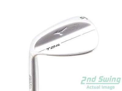 Mint Mizuno T24 Soft Satin Wedge Gap GW 52° Steel Stiff Left 35.75in - Image 1 of 4