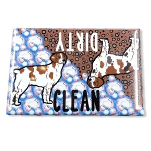 Imán de lavavajillas para perro Brittany accesorios de limpieza de cocina y regalos de decoración del hogar - Imagen 1 de 12