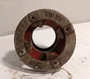Toledo No. 12 Pipe Threader Die Head 1-1/2" - Picture 1 of 3