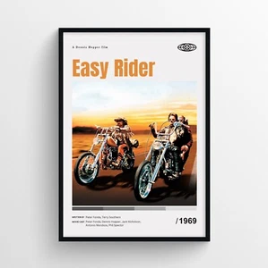 Stampa poster film Easy Rider, arte da parete - senza cornice - Foto 1 di 3